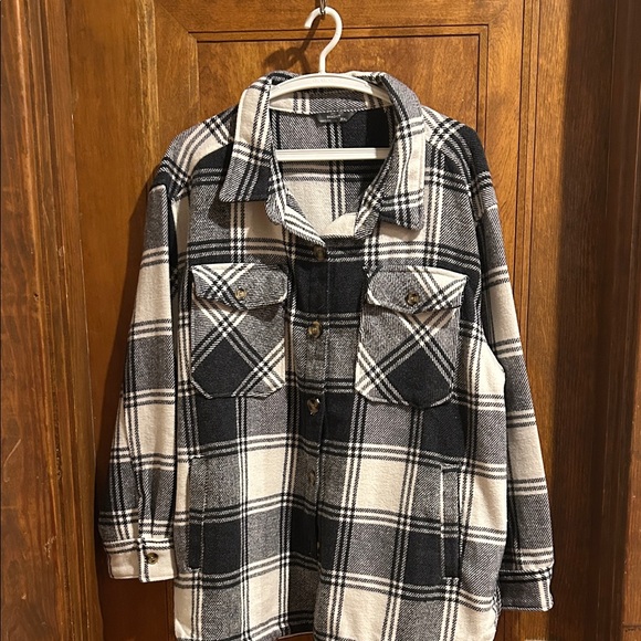 Member's Mark Tops - Plaid Shacket - Women’s 2XL